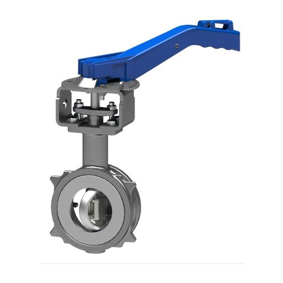 KSB Absperrklappe DANAIS 150 DN 100, SR330+ Gehäuse mit Gewindeflanschaugen T4, PN 10/16