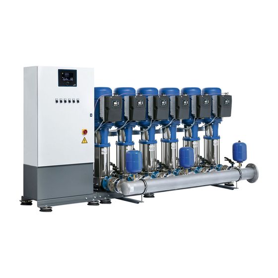 KSB Druckerhöhungsanlage DeltaMacro SVP 3-04/16 mit 3 Movitec, 3kW, Zulauf F