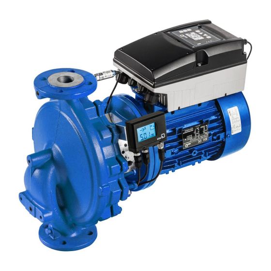 KSB Inlinepumpe EtaLine 040-040-250 GG66 PD2, 1,1kW, Drehzahl 1500/min, mit PumpMeter, Standardkupplung