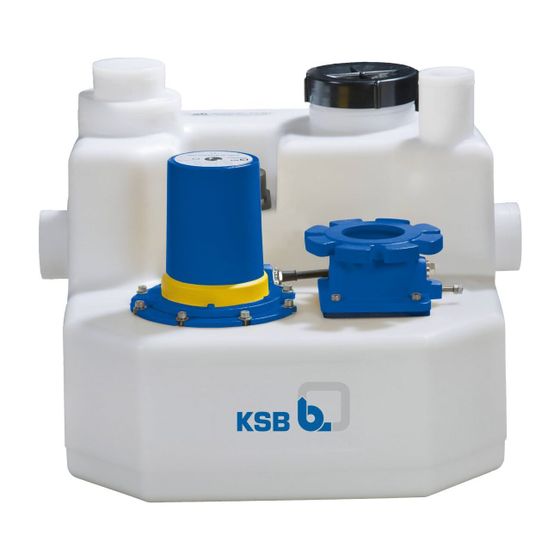 KSB Hebeanlage Compacta U 3.100 D/C C-Ausführung, mit Rückflusssperre