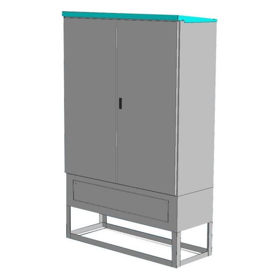 KSB Freiluftschrank inklusive Fuss BS 1200 x 800 x 300, mit zusätzlichem Einbauraum