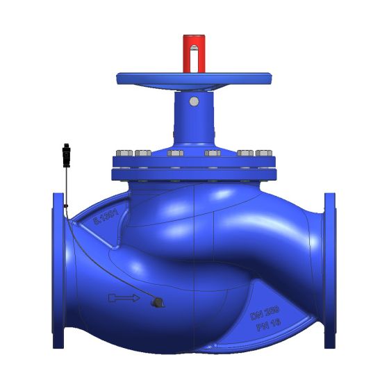 KSB Strangregulierventil BOA-Control IMS EN-GJS-400-18-LT 5.3103, PN 16, DN 350