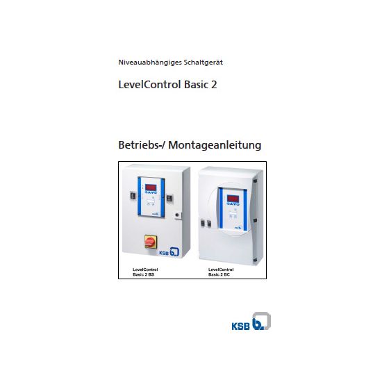 KSB Bedienungsanleitung französisch, LevelControl Basic 2