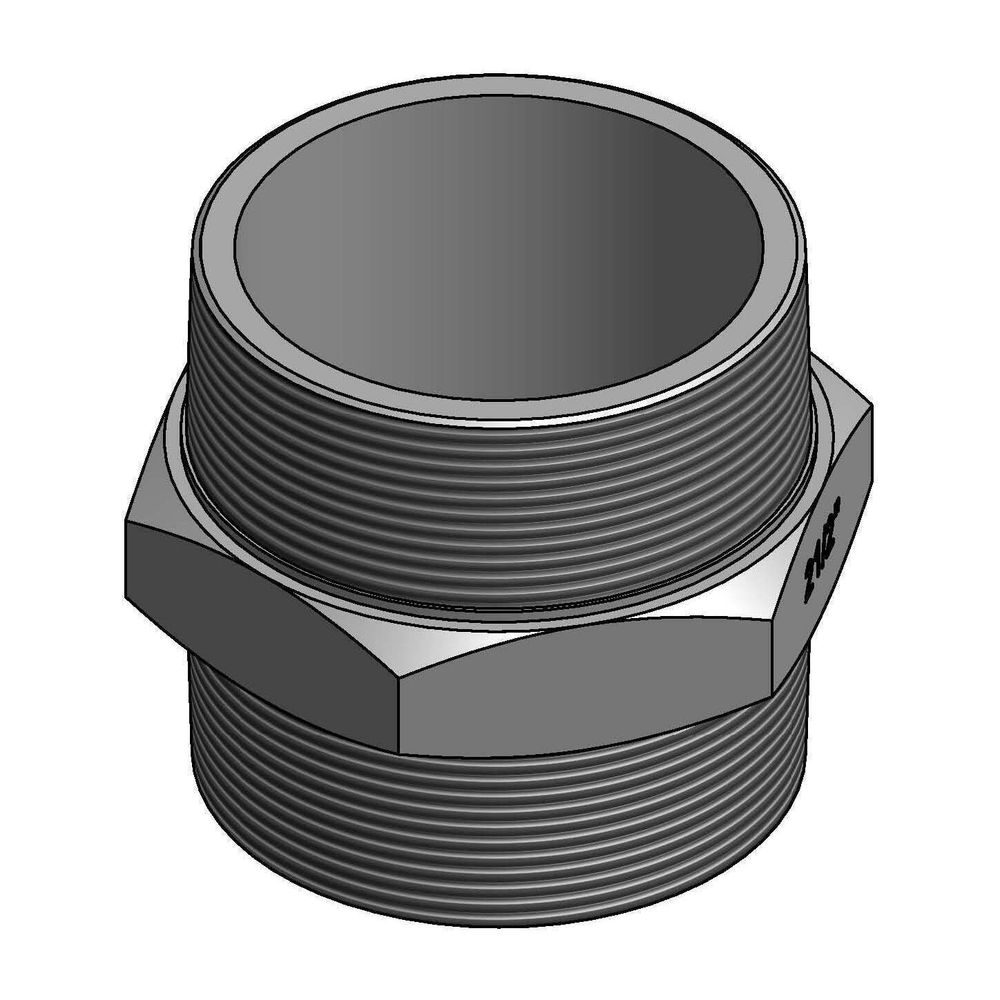 KSB Doppelnippel R 2" für Storz-Festkupplung C+B... KSB-00240876 4031932104777 (Abb. 1)