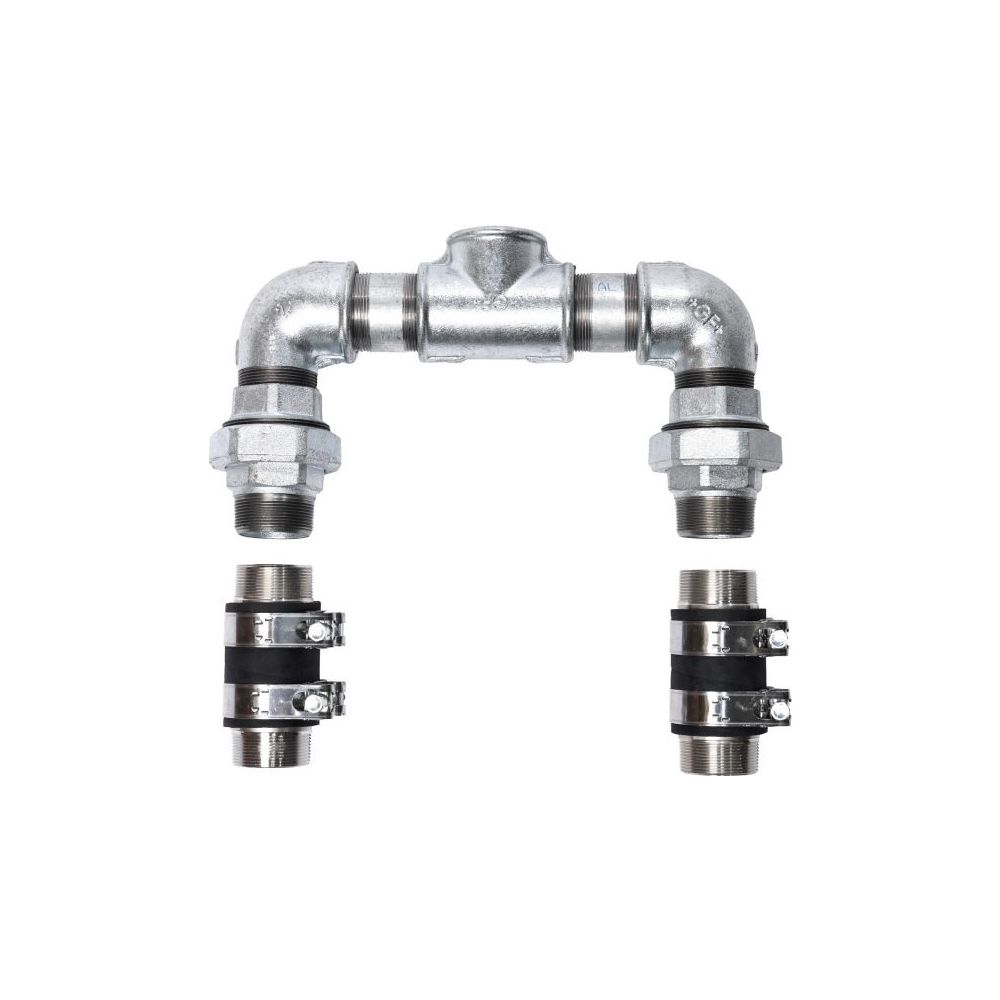 KSB Hosenrohr druckseitig DN 50, Stahl verzinkt, 01121711... KSB-01121711 4031932200707 (Abb. 2)