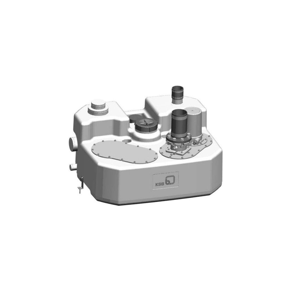 KSB Hebeanlage Compacta U 5.300 D, mit Rückflusssperre... KSB-29131555 4031932091930 (Abb. 2)