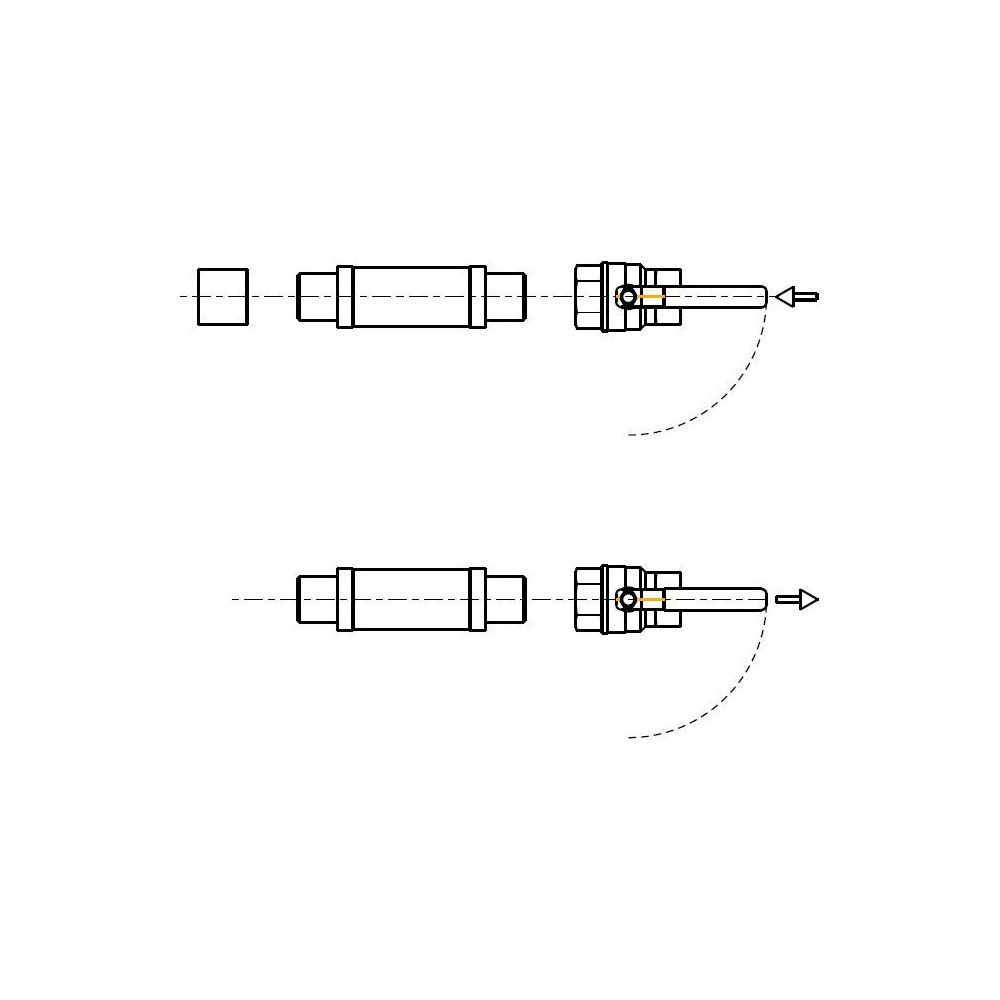 KSB Anschlussset flexibler Schlauch mit Kugelhahn, G 1 1/4"... KSB-05063455 4031932341646 (Abb. 2)