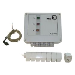 KSB Alarmschaltgerät AS W8 Waschmaschinenstop, maximal 8 Maschinen, 19075395... KSB-19075395 4031932197519 (Abb. 1)