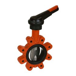 KSB Absperrklappe BOAX-SF, Gewindeflansch Handhebel, PN 10/16 DN 32... KSB-42381834 3247545001056 (Abb. 1)