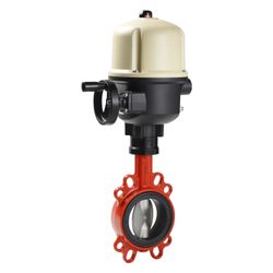 KSB Einklemm-Absperrklappe BOAX-S mit E-Antrieb AQ5 230V, PN 6/10/16, DN 65... KSB-01856815 3247545019808 (Abb. 1)