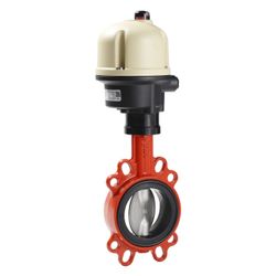 KSB Einklemm-Absperrklappe BOAX-S mit E-Antrieb AQ3L 230V, PN 6/10/16, DN 50... KSB-01856799 3247545020071 (Abb. 1)