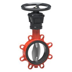 KSB Einklemm-Absperrklappe BOAX-S mit Getriebe MA12 PN 6/10/16 DN 50... KSB-42085983 3247545007119 (Abb. 1)