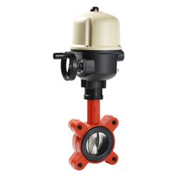 KSB Einklemm-Absperrklappe BOAX-SF mit E-Antrieb AQ5 400V, PN 10/16, DN 25... KSB-01857350 3247545020330 (Abb. 1)