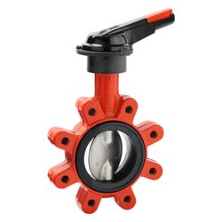 KSB Absperrklappe BOAX-SF, Gewindeflansch Handhebel, PN 10/16 DN 32... KSB-42381834 3247545001056 (Abb. 1)