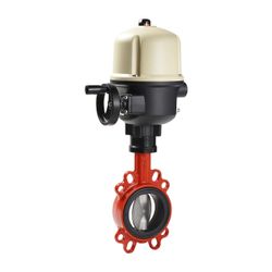 KSB Einklemm-Absperrklappe BOAX-S mit E-Antrieb AQ5 230V, PN 6/10/16, DN 65... KSB-01856815 3247545019808 (Abb. 1)