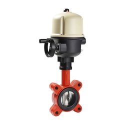 KSB Einklemm-Absperrklappe BOAX-SF mit E-Antrieb AQ5 400V, PN 10/16, DN 25... KSB-01857350 3247545020330 (Abb. 1)