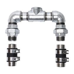 KSB Hosenrohr druckseitig DN 50, Stahl verzinkt, 01121711... KSB-01121711 4031932200707 (Abb. 1)