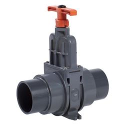 KSB Absperrschieber PVC DN 100 PN 1 mit Anschlussstutzen... KSB-01121715 4031932096683 (Abb. 1)