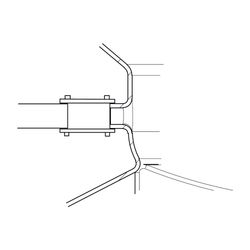 KSB Anschluss für Handmembranpumpe DN 40 / Rp 1 1/2"... KSB-01050445 4031932140911 (Abb. 1)