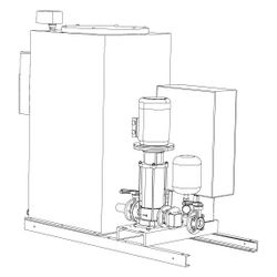 KSB Sicherheitstrennstation Safety Boost MVP 1/0607, 1 Pumpe 1,5kW... KSB-29135101 4031932344876 (Abb. 1)