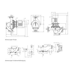 KSB Inlinepumpe Etaline 065-065-250 GG06, 1450 1/min, 1,5kW, IE3... KSB-05134599 4031932375757 (Abb. 1)