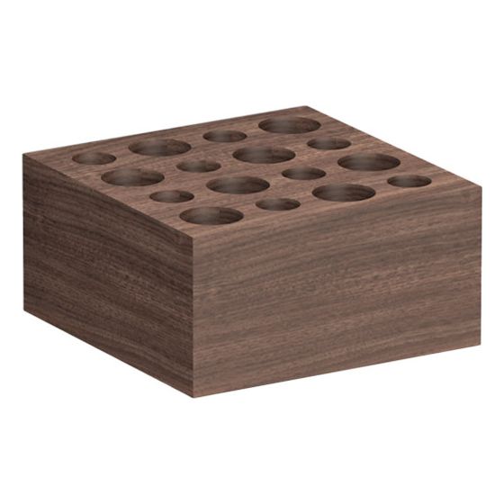 Laufen Aufbewahrungs-Box Assist 89x89mm, quadratisch, Walnuss
