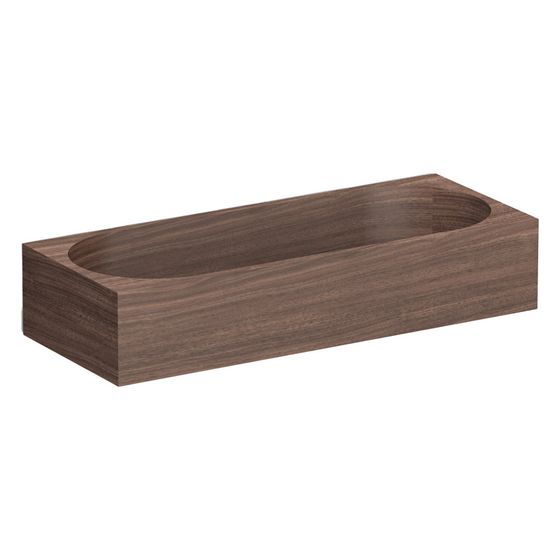 Laufen Aufbewahrungs-Box Assist 225x89mm, rechteckig, Walnuss