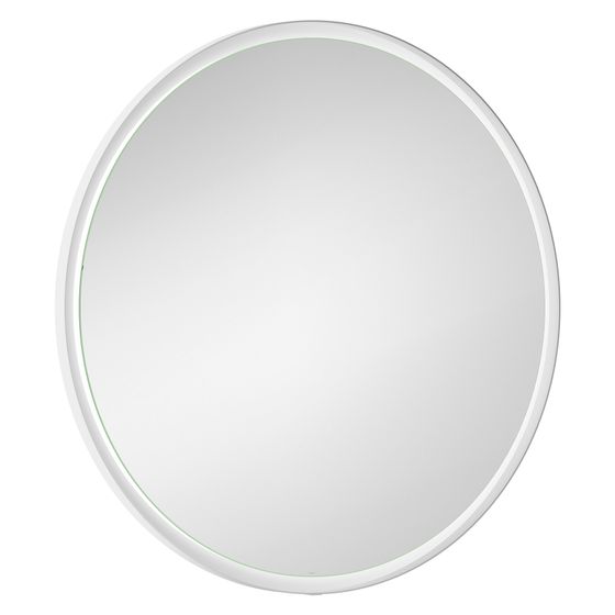Laufen Spiegel Yva, rund, Durchmesser 1000mm, LED-Beleuchtung, Touch-Schalter Ein/Aus/Dimmer, Weiß matt