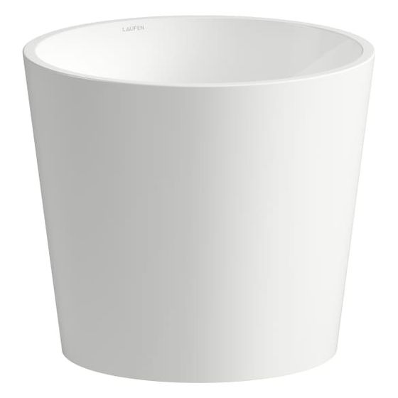 Laufen Waschtisch Scopio 400x425x350mm, ohne Armaturenbank, Hahnloch und Überlauf, Weiß
