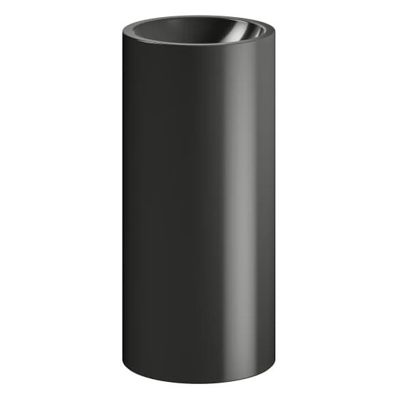 Laufen Waschtisch bodenstehend Form 404x444x900mm, mit Wandanbindung, ohne Hahnloch und Überlauf, Dark Iron