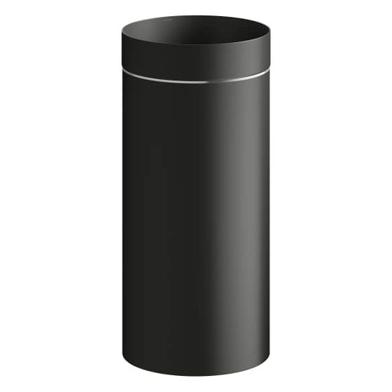Laufen Waschtisch bodenstehend Unisono 400x442x900mm, mit Wandanbindung, ohne Hahnloch und Überlauf, Schwarz matt