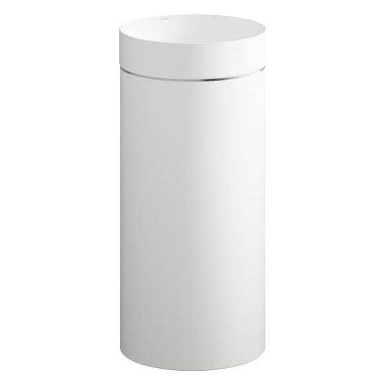Laufen Waschtisch bodenstehend Unisono 400x442x900mm, mit Wandanbindung, ohne Hahnloch und Überlauf, Weiß matt