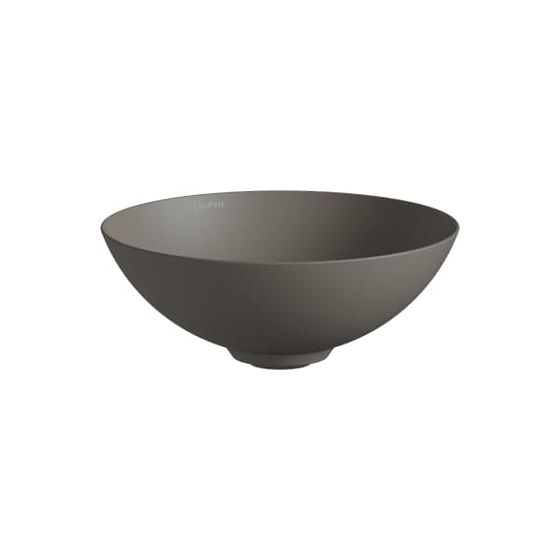 Laufen Waschtisch-Schale Characters 300x300x118mm, rund, ohne Hahnloch und Überlauf, Gravel matt