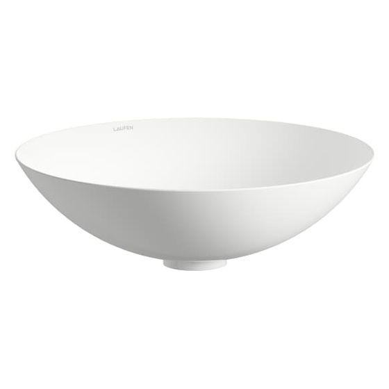 Laufen Waschtisch-Schale Classics 450x450x142mm, rund, ohne Hahnloch und Überlauf, Weiß