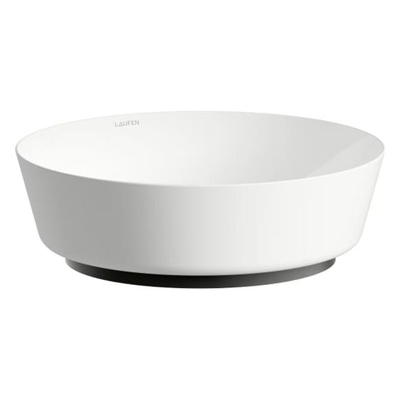 Laufen Waschtisch-Schale Scopio 375x375x115mm, rund, ohne Hahnloch und Überlauf, Weiß