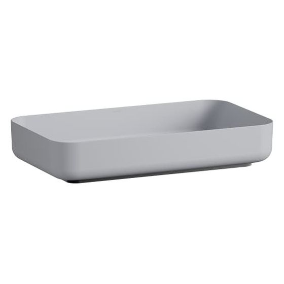 Laufen Waschtisch-Schale Stream 599x349x118mm, rechteckig, ohne Hahnloch und Überlauf, Nordic matt