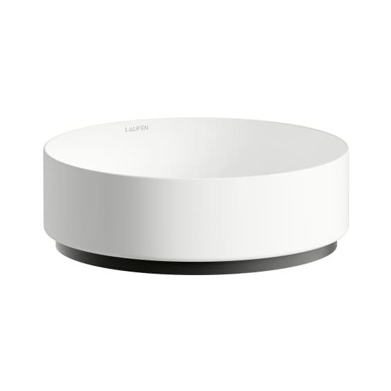 Laufen Waschtisch-Schale Unisono 325x325x106mm, rund, ohne Hahnloch und Überlauf, Weiß