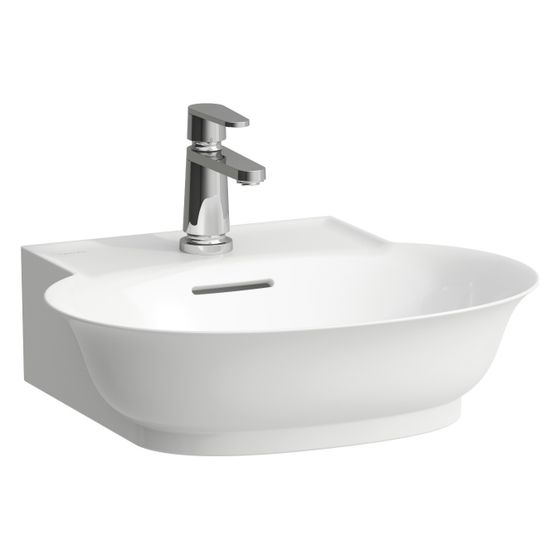 Laufen Handwaschbecken The New Classic 500x450mm, ohne Hahnloch und Überlauf, Weiß matt