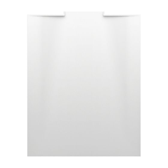 Laufen Duschwanne NIA 800x1000x30mm, Weiß, aus Marbond, mit Wandablauf