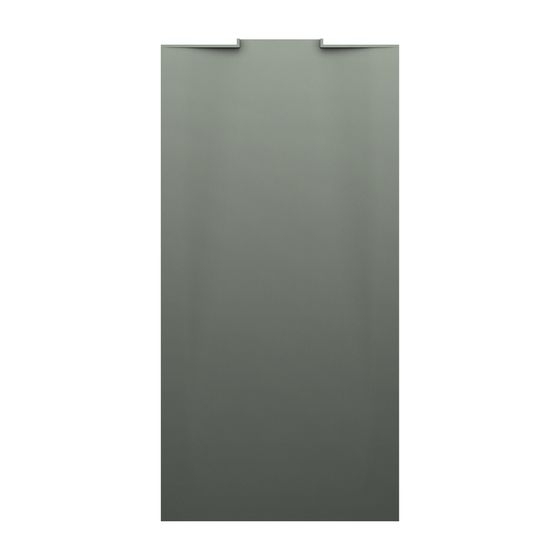 Laufen Duschwanne NIA 800x1600x36mm, Betongrau, aus Marbond, mit Wandablauf