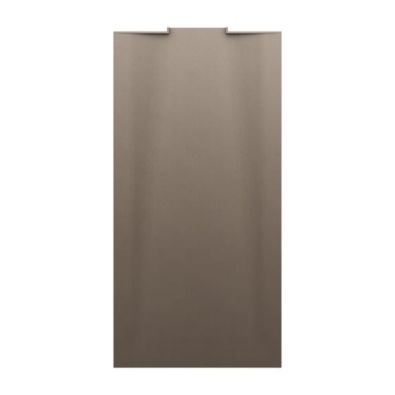 Laufen Duschwanne NIA 800x1600x36mm, Caffè, aus Marbond, mit Wandablauf