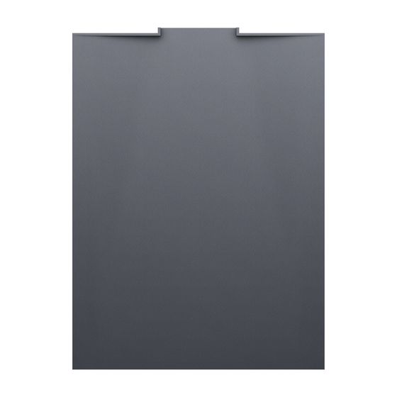 Laufen Duschwanne NIA 900x1200x32mm, Anthrazit, aus Marbond, mit Wandablauf