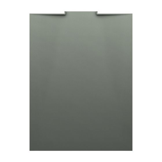 Laufen Duschwanne NIA 900x1200x32mm, Betongrau, aus Marbond, mit Wandablauf