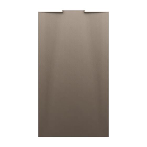 Laufen Duschwanne NIA 900x1600x36mm, Caffè, aus Marbond, mit Wandablauf