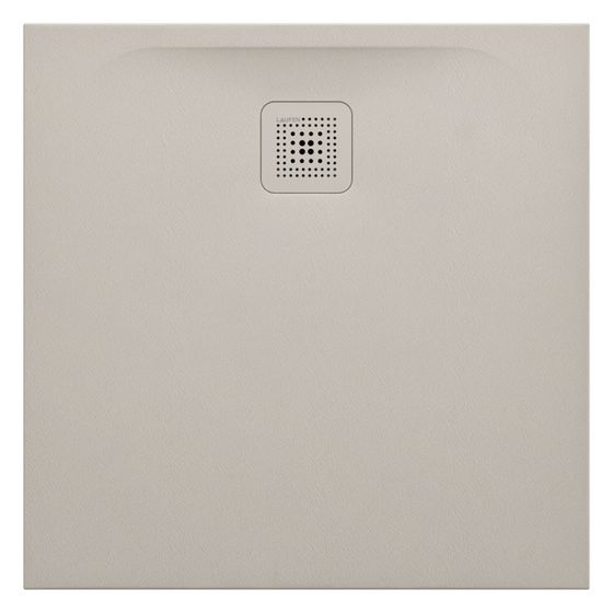 Laufen Duschwanne Pro 800x800x29mm, Ablauf seitlich, Marbond, Beige matt