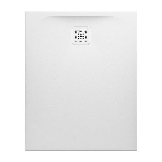 Laufen Duschwanne Laufen Pro 800x1000x33mm, Weiß, aus Marbond, Ablauf kurze Seite