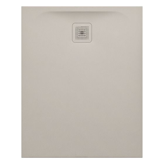 Laufen Duschwanne Pro 800x1000x33mm, Ablauf kurze Seite, Marbond, Beige matt