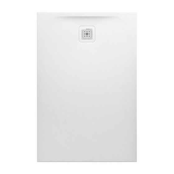Laufen Duschwanne Laufen Pro 800x1200x33mm, Weiß, aus Marbond, Ablauf kurze Seite