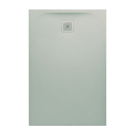 Laufen Duschwanne Laufen Pro 800x1200x33mm, Hellgrau, aus Marbond, Ablauf kurze Seite