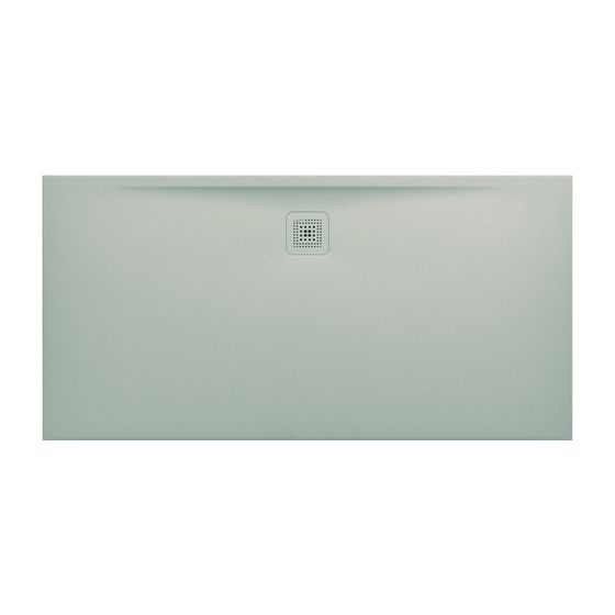 Laufen Duschwanne Laufen Pro 800x1600x32mm, Hellgrau, aus Marbond, Ablauf lange Seite